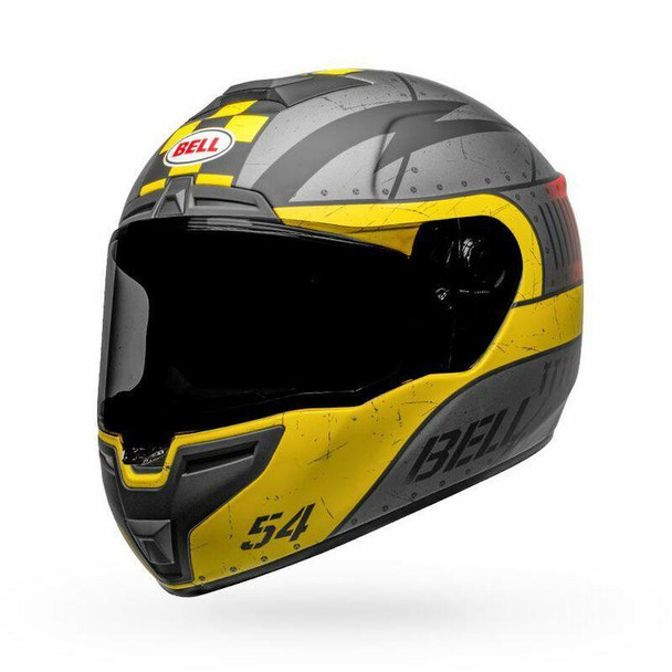 Bell Helmets SRT Devil May Care Small Gray/Yellow BL-7121755