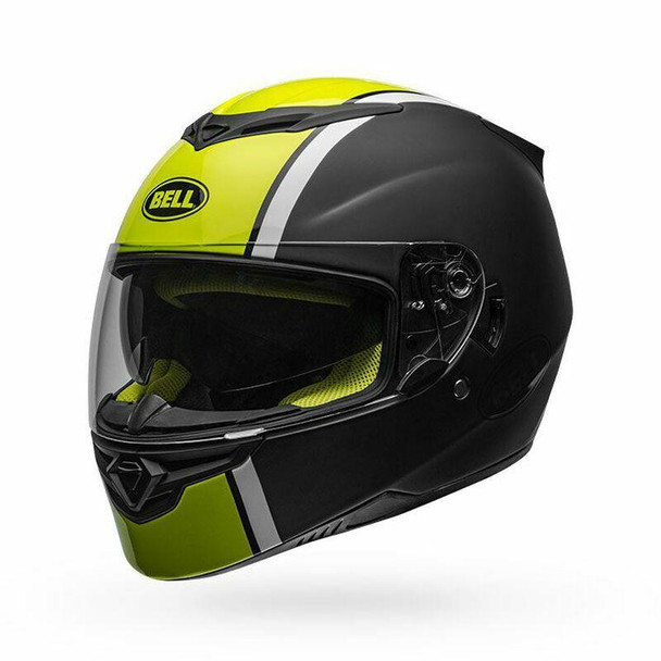 Bell Helmets RS-2 Rally XL Black/White/Hi-Viz Yellow BL-7098579