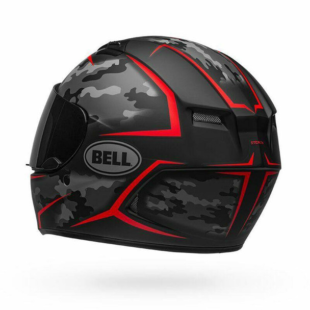 Bell Helmets Qualifier Stealth Camo Small Black/Red BL-7107908