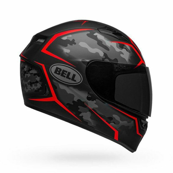 Bell Helmets Qualifier Stealth Camo Large Black/Red BL-7107910