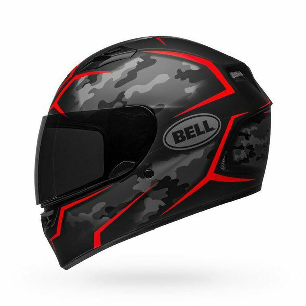 Bell Helmets Qualifier Stealth Camo Large Black/Red BL-7107910