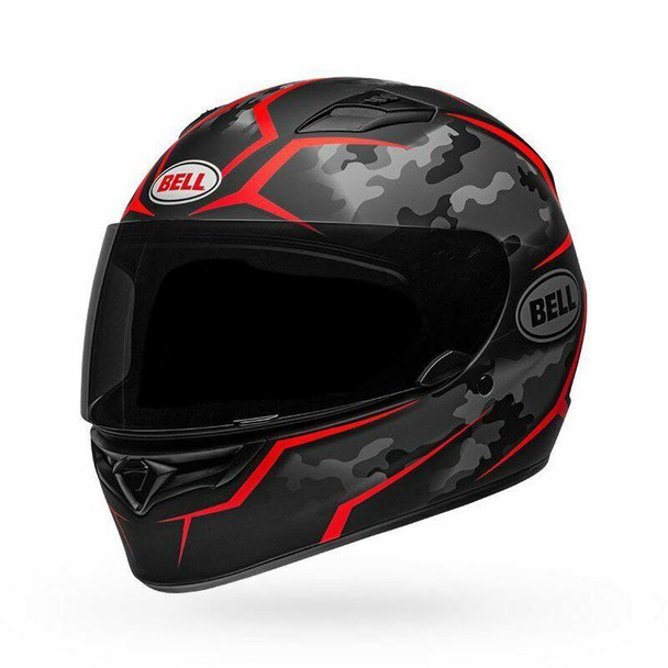 Bell Helmets Qualifier Stealth Camo Large Black/Red BL-7107910