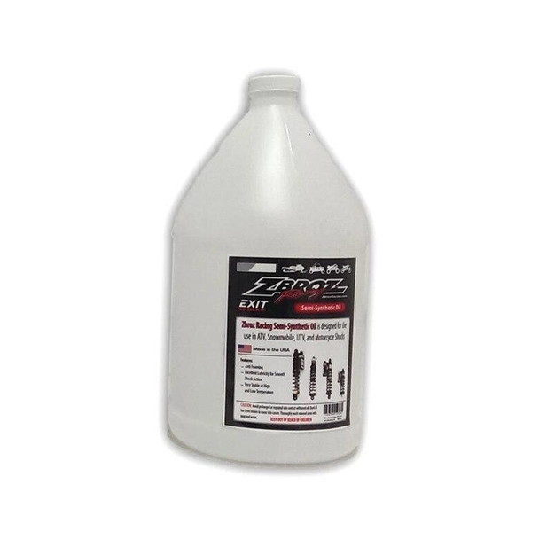 ZBroz Racing Shock Oil, Semi-Synthetic (2.5 WT) (Gallon) ZBroz Racing UTVS0011507 UTV Source