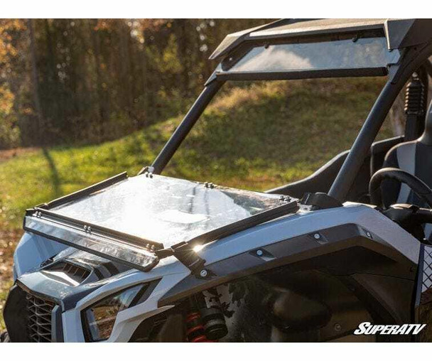 SuperATV Kawasaki Teryx KRX 1000 Windshield Flip Down FDWS-K-KRX-70