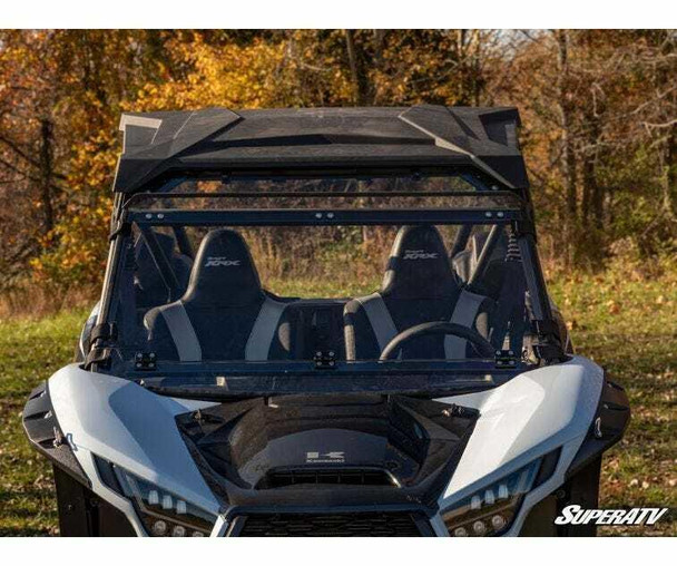 SuperATV Kawasaki Teryx KRX 1000 Windshield Flip Down FDWS-K-KRX-70