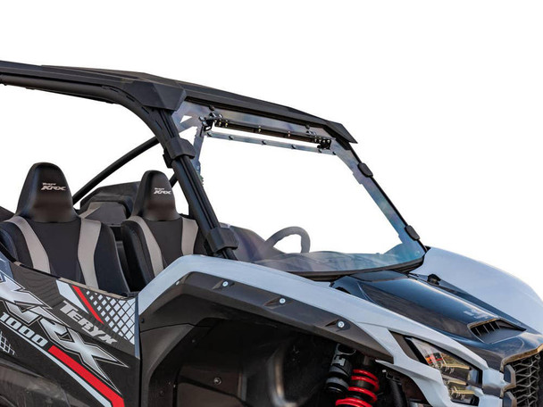 SuperATV Kawasaki Teryx KRX 1000 Windshield (Vented Full) (Scratch Resistant) SuperATV UTVS0011633 UTV Source