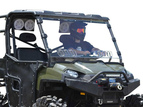 SuperATV Polaris Ranger 500 Windshield (Vented Full) (Scratch Resistant) SuperATV UTVS0011643 UTV Source