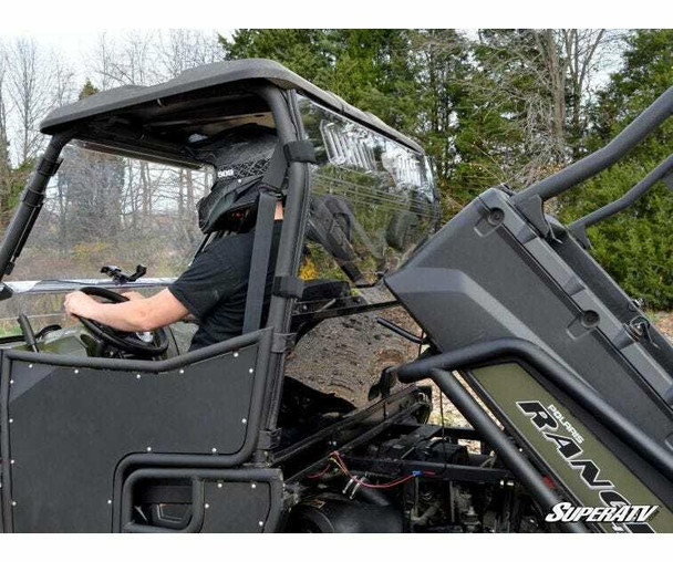 SuperATV Polaris Ranger Full-Size 800 Windshield Rear Vented Full RWS-P-RAN-09XP-001-75