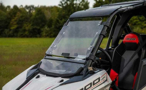 SuperATV Polaris RS1 Windshield Flip Scratch Resistant FWS-P-RS1-70