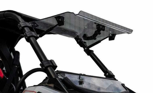 SuperATV Polaris RS1 Windshield (Flip) (Scratch Resistant) SuperATV UTVS0011662 UTV Source