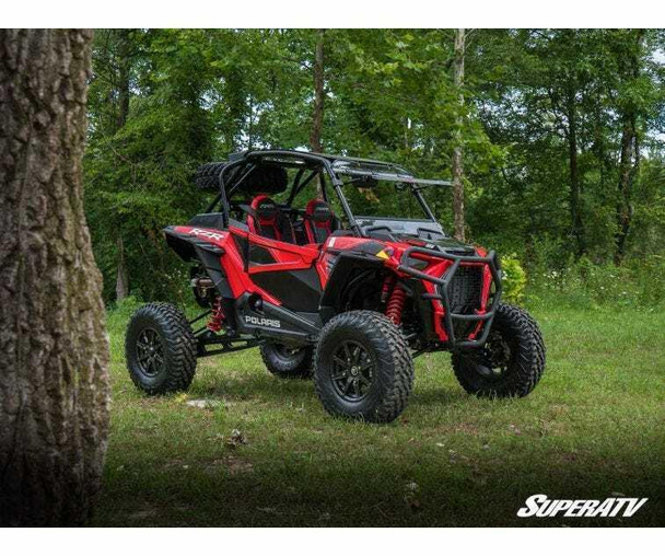 SuperATV RZR XP Turbo S Windshield Flip Scratch Resistant FWS-P-RZRXPTS-70