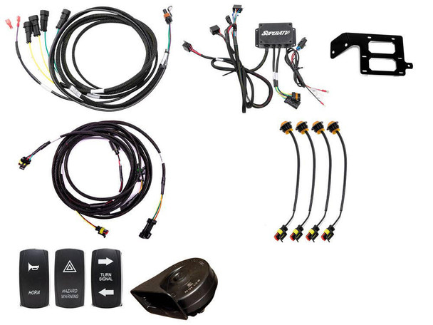 SuperATV Can-Am Maverick Sport Plug & Play Turn Signal Kit SuperATV UTVS0012002 UTV Source