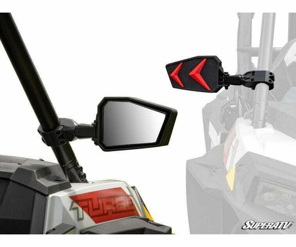 SuperATV Yamaha Seeker Side View Mirrors SuperATV UTVS0012031 UTV Source