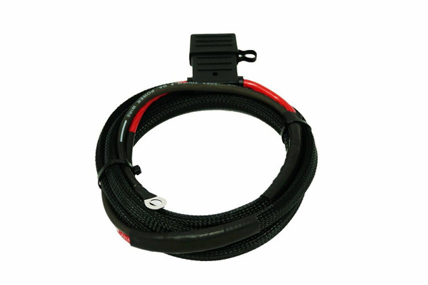 UTV Stereo 147" AMP Power Harness - 80 AMP Fused