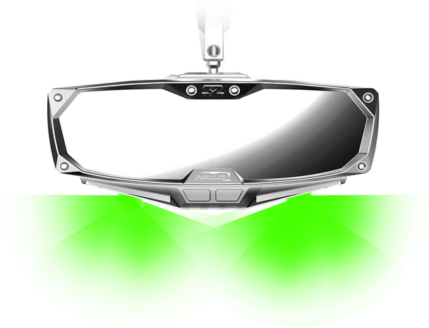 Seizmik Halo-RA LED Rearview Mirror Polaris Pro-Fit 18021