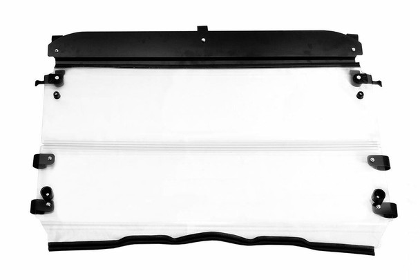 Seizmik Polaris Ranger Mid-Size Round Tube Windshield Versa-Fold UV Resistant Poly 23079