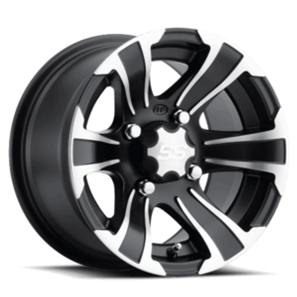 ITP Tires SS Alloy SS312 UTV Wheel (14x8) (4x156) (Black) ITP Tires UTVS0013565 UTV Source