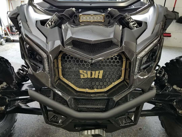 FourWerx Carbon Can-Am Maverick X3 Carbon Fiber Front Facia (X3-CF-FRTCL)