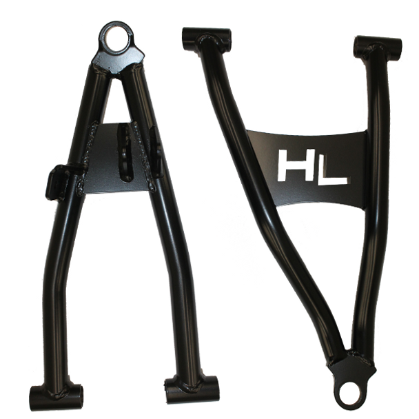 High Lifter 2018-20 Polaris Ranger XP 1000 Front Forward Upper and Lower Control Arms (Black) (w/ Ball Joints) High Lifter UTVS0013987 UTV Source