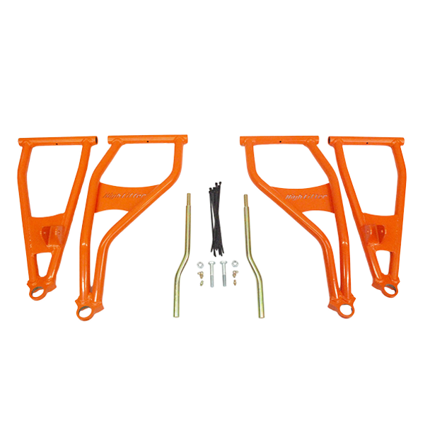 High Lifter 2009-14 Polaris RZR 800 S Front Forward Upper and Lower Control Arms (Orange) High Lifter UTVS0014004 UTV Source