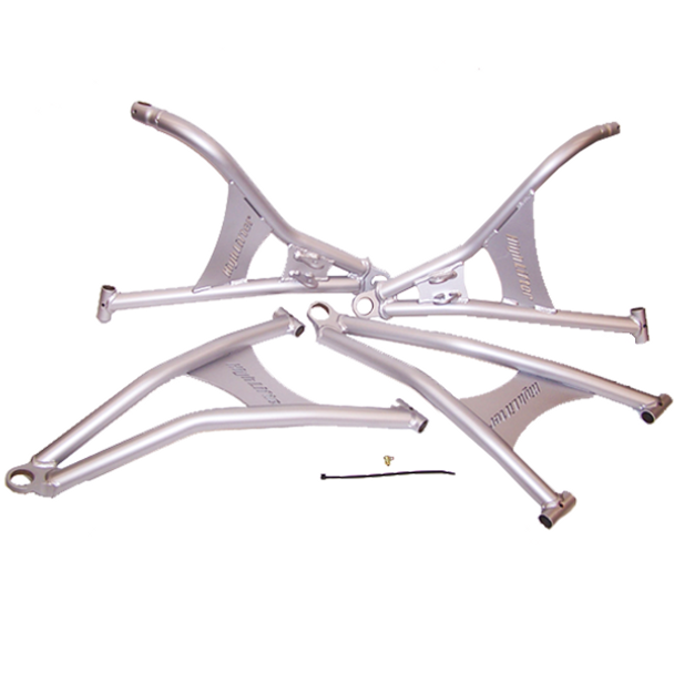 High Lifter 2015-16 Polaris RZR 900 Front Forward Upper and Lower Control Arms (60") (Silver) High Lifter UTVS0014006 UTV Source
