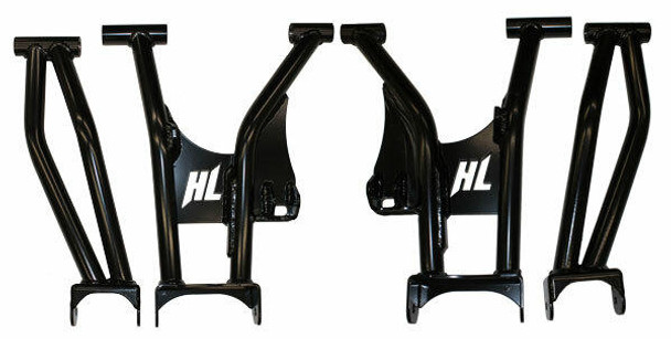 High Lifter 2016-21 Polaris General 1000 Rear Raked Lower Control Arms Orange MCRRA-GEN1-O