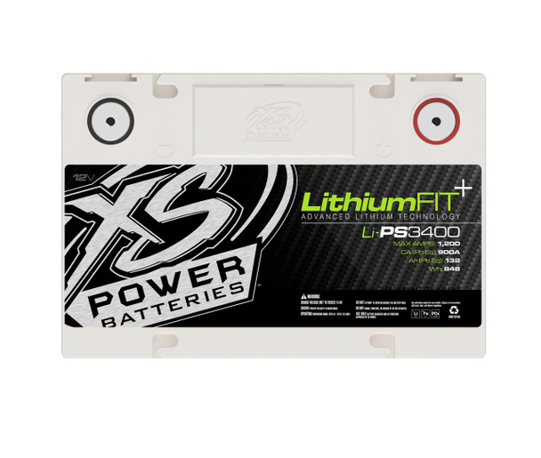 XS Power Batteries PowerSports Series Lithium Battery LI-PS3400 LI-PS3400