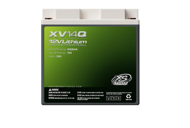 XS Power Batteries PowerSports Series XV Lithium Battery XV14Q XV14Q