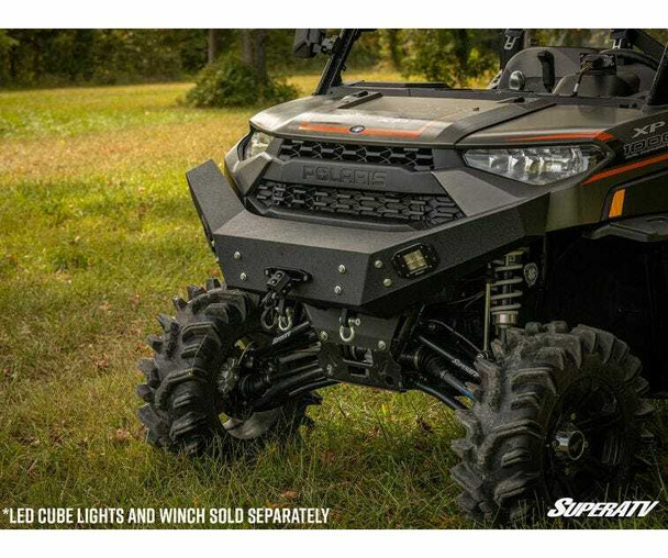 SuperATV Polaris Ranger XP 1000 Winch Ready Front Bumper Standard Cab FBG-P-RAN1K-00