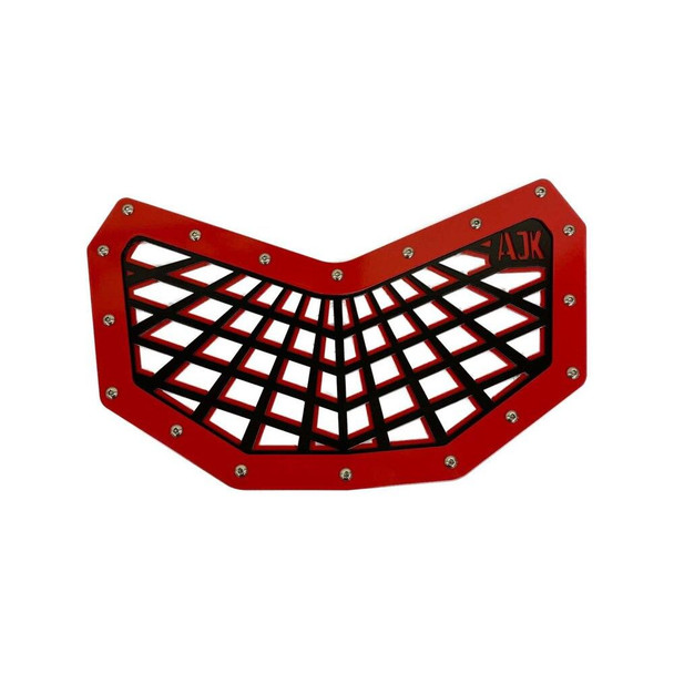 AJK Offroad B-18 Can-Am X3 Front Grill Red 400110