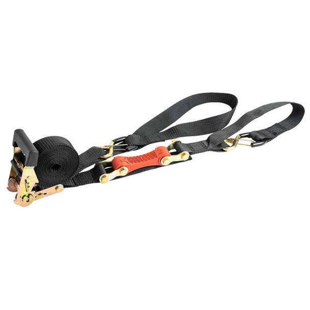 ShockStrap Ratchet Strap Tie-Down w/ Clip Hooks (7ft x 1.5in)  UTVS0019996