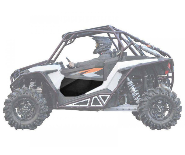 SuperATV Polaris RZR XP Turbo Lower Doors SuperATV UTVS0020679 UTV Source