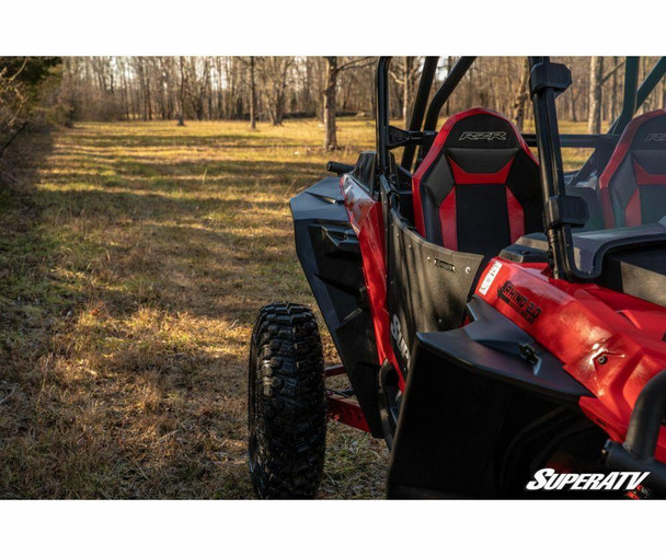 SuperATV Polaris RZR XP Turbo Fender Flares FF-P-RZR1K-001-F#TS