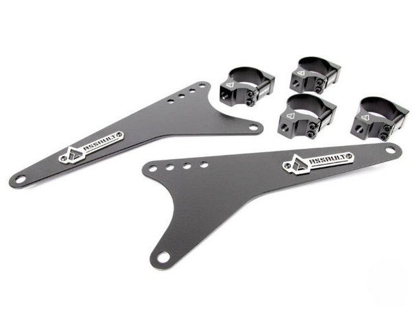 Assault Industries Extended Light Bar Bracket Kit (Universal) Assault Industries UTVS0002389 UTV Source