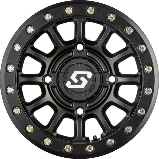 Sedona Sano Beadlock UTV Wheel 15x6 4X137 Black 570-2022