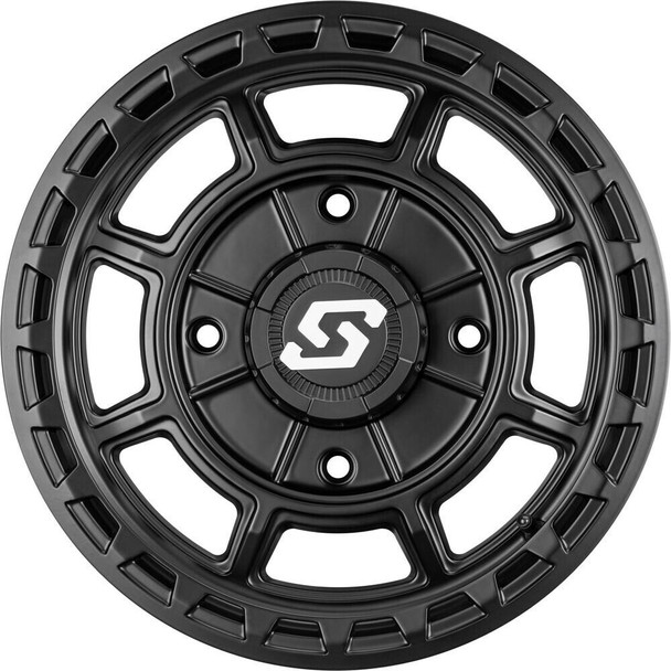 Sedona Rift UTV Wheel 15x7 4X137 Black 570-2036