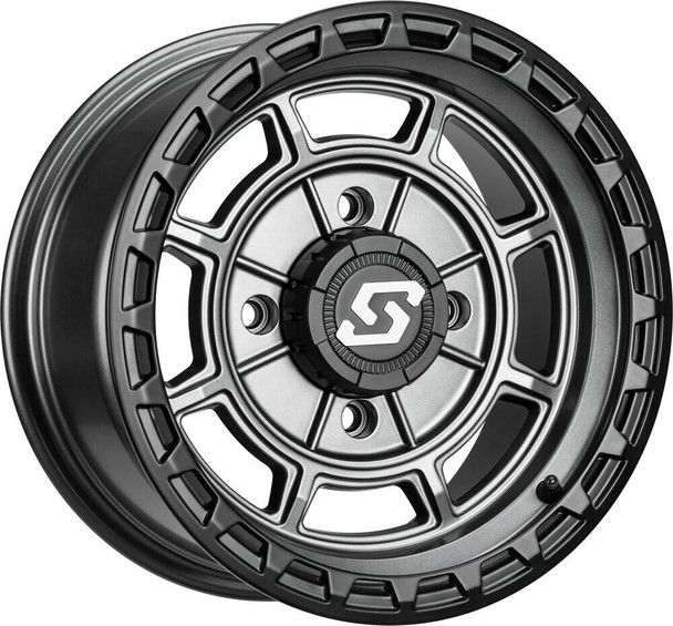 Sedona Rift UTV Wheel (15x6) (4X156) (Grey/Carbon) Sedona UTVS0026959 UTV Source