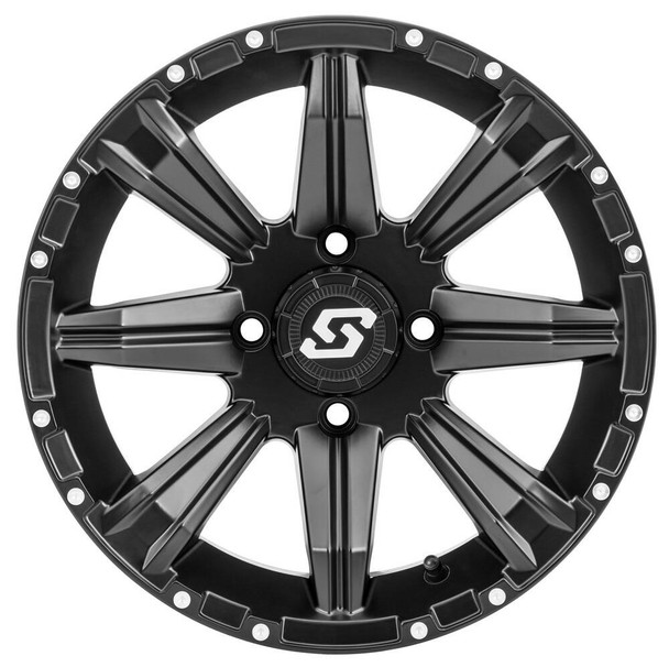 Sedona Sparx UTV Wheel 14X7 4X110 30mm Satin Black 570-1304