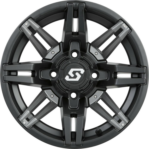 Sedona Rukus UTV Wheel 14X7 4X110 30mm Satin Black 570-1274