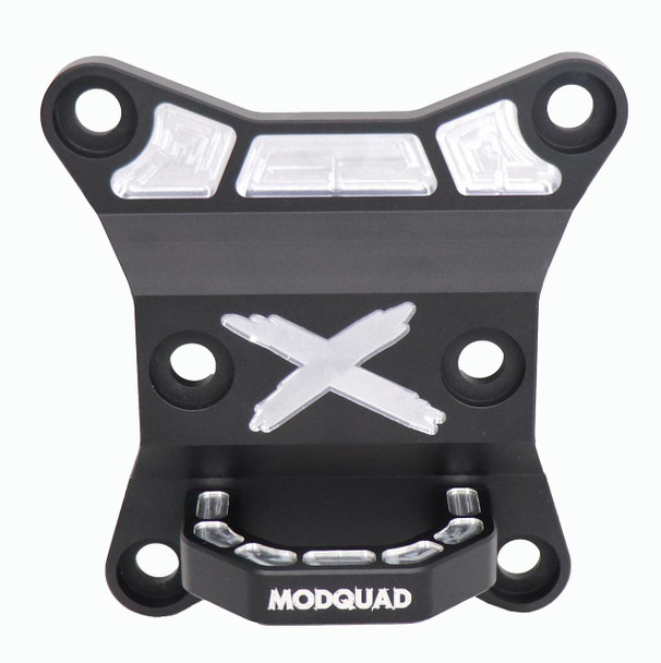 ModQuad Racing Can-Am Maverick X3 Radius Rod Plate Black w/ Tow Ring 379989