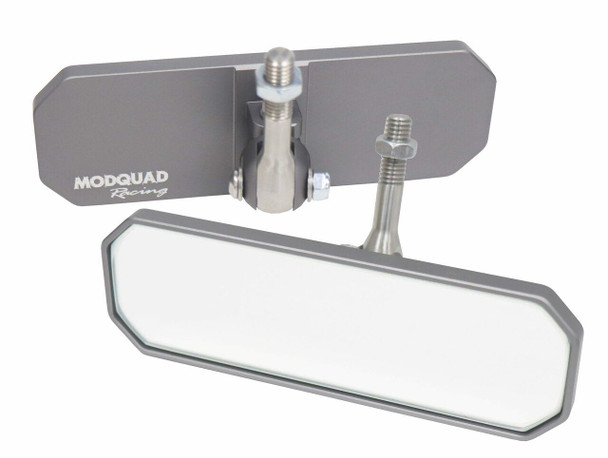 ModQuad Racing Ultra Compact Rear View Mirror 3/8 Screw Mount Grey Small 375952