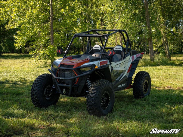 SuperATV Polaris RZR Trail S 1000 Low Profile Front Bumper FB-P-RZRXPT-00#TK