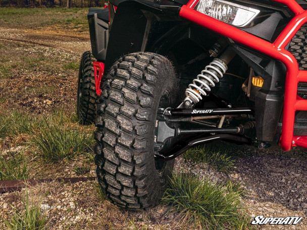 SuperATV Polaris RZR Trail S 1000 High Clearance 1.5 Forward Offset A-Arms AA-P-RZR900S-1.5-HC-001-02#TR