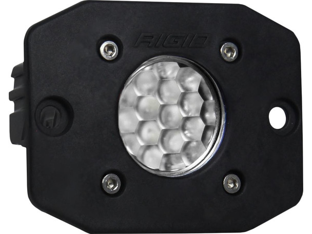 Rigid Industries Ignite Difussed Flush Mount (Black) Rigid Industries UTVS0030467 UTV Source