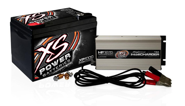 XS Power Batteries XP1000CK1 16V Battery IntelliCharger and HF1615 16V (15A) XS Power Batteries UTVS0031130 UTV Source