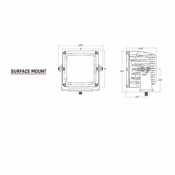 Rigid Industries Specter/Diffused Light Pair D-XL Pro 322713