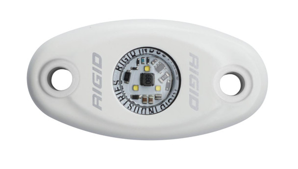 Rigid Industries A-Series High Power LED Light (Cool White) (White Housing) Rigid Industries UTVS0031357 UTV Source