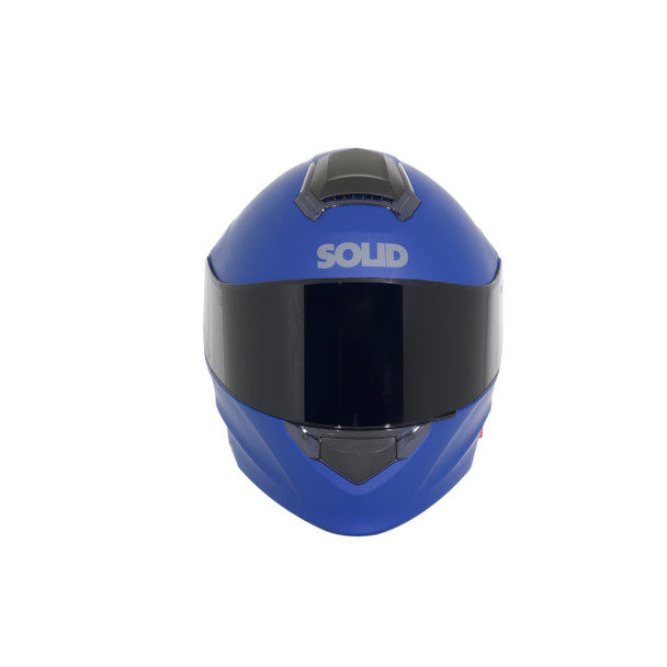 SOLID Helmets S54 Modular Full Face Helmet Matte Blue SOLID-S54-BL