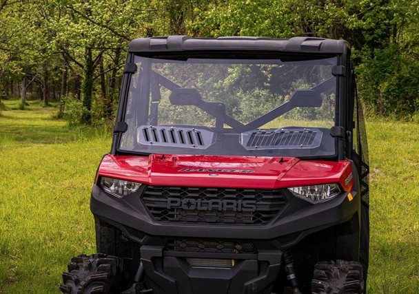 SuperATV Polaris Ranger XP 570 Scratch Resistant Vented Full Windshield WS-P-RAN1K-V-70#RF