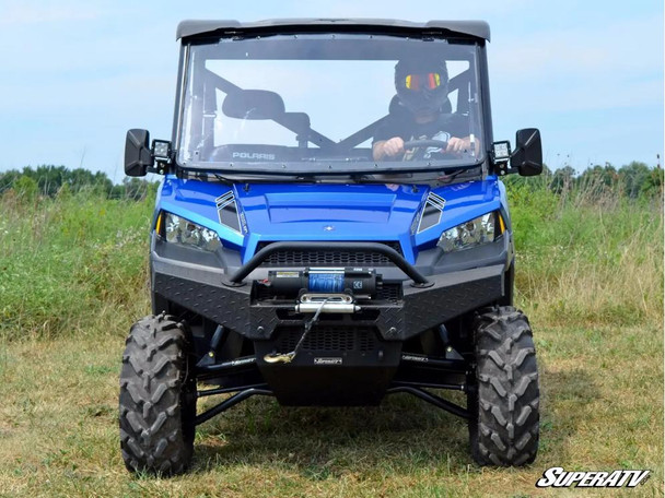 SuperATV Polaris Ranger XP 1000 Scratch Resistant Flip Windshield  UTVS0032766